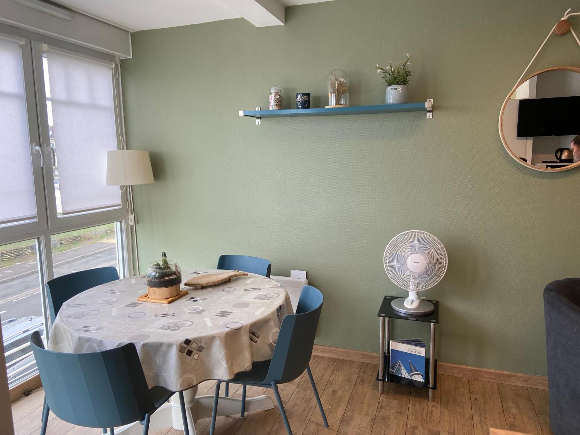 Apartment Le Bon Endroit En Bord De Mer, Vue , Parking Et Wifi Wimereux