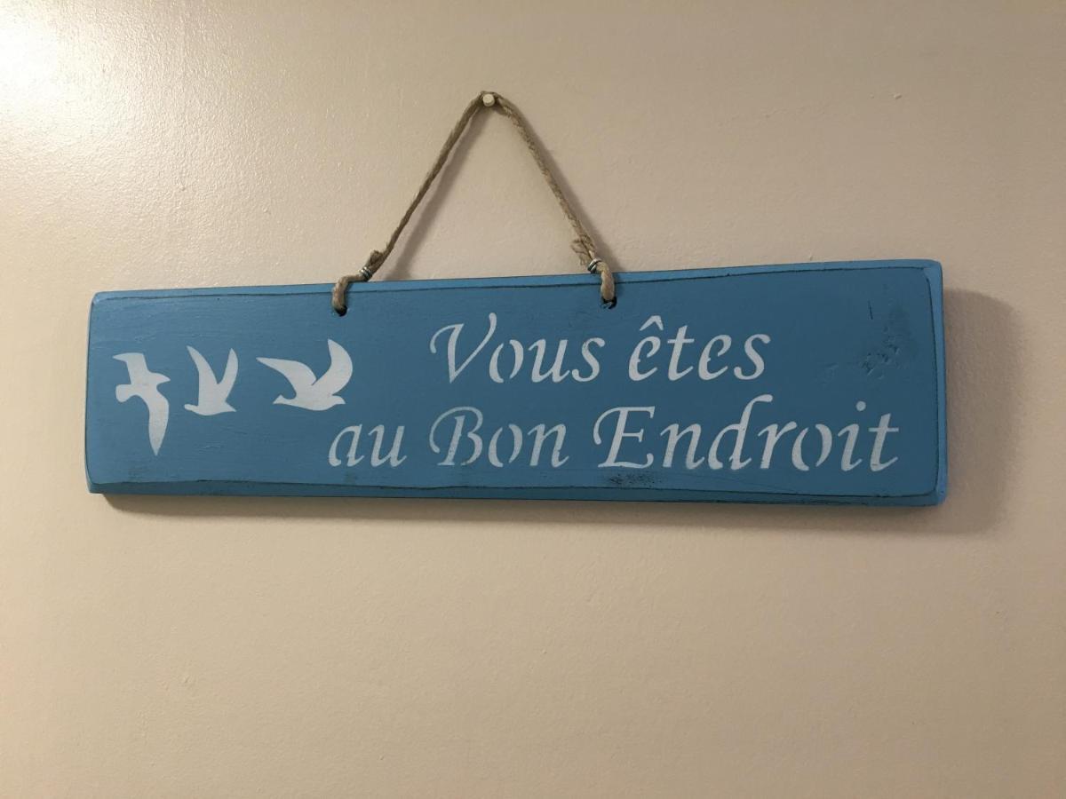 Le Bon Endroit En Bord De Mer, Vue , Parking Et Wifi